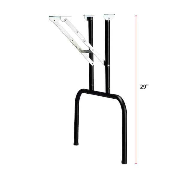 20 Wide Replacement Adjustable Height H-Style Steel Folding Table Legs - 2  Pack 