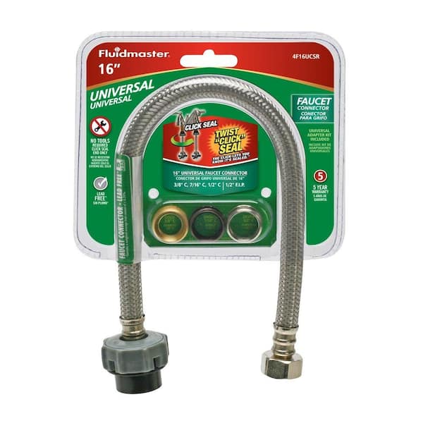 Click Seal 16 in. Universal Faucet Connector