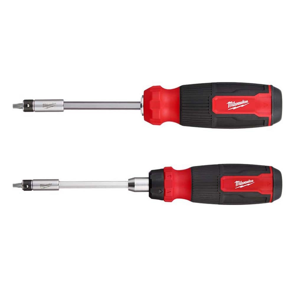 Milwaukee 27in1 Tamperproof MultiBit Screwdriver with 27 in. 1Ratcheting Security MultiBit