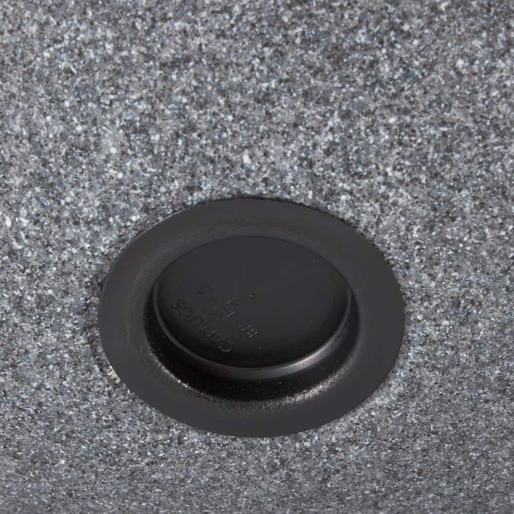 Granite Round Outdoor Garden Hose Storage Pot