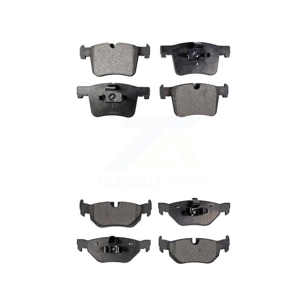 TEC Front Rear Ceramic Brake Pads Kit For 2012 BMW 320i KTC-100246