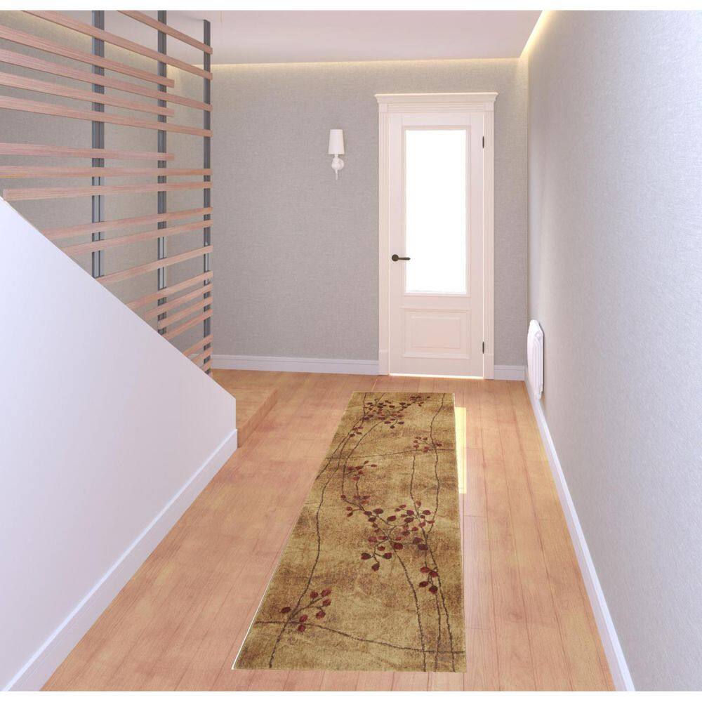 2 X 8 Blue Floral Washable Area Rug Runner Rug price history on PriceWatchPro
