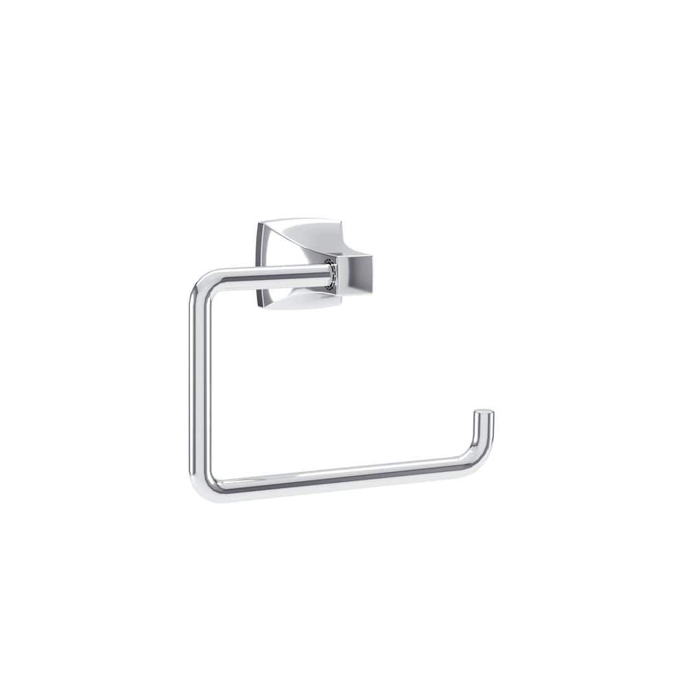 Polished Chrome Oak Wall Mounted Towel Ring