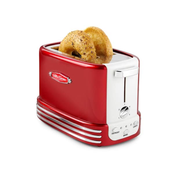 Taco Tuesday 2-Slice Red 750-Watt Toaster at