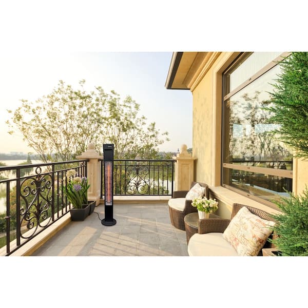 1500-Watt Infrared Electric Freestanding Outdoor Heater