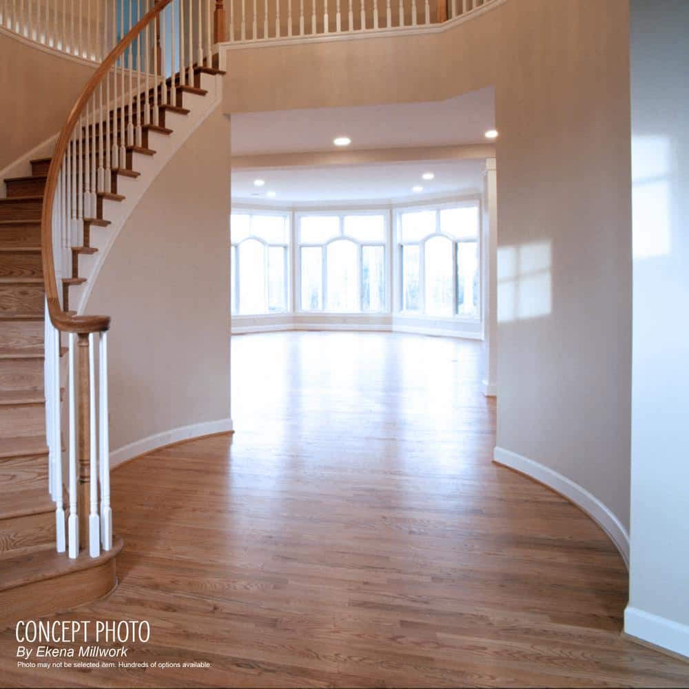 144-Inch White Resin Flexible Crown Moulding