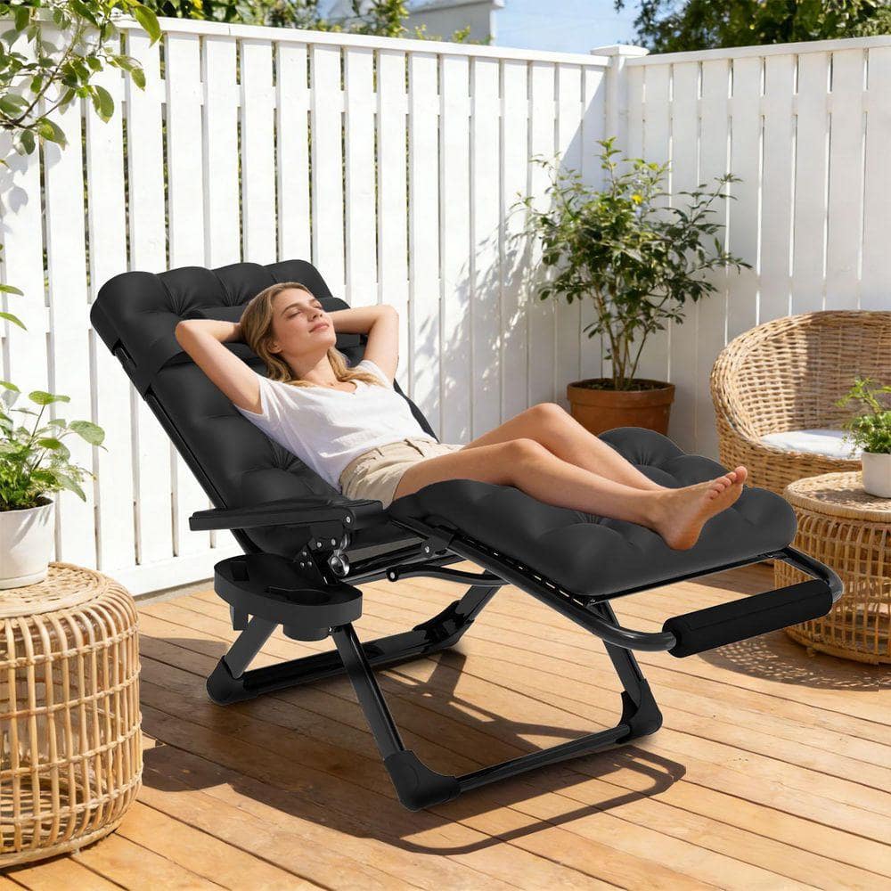 SEEUTEK Zero Gravity Lounge Chair-Foldable Alloy Steel Recliner