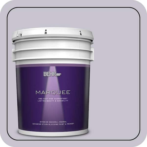 BEHR MARQUEE 5 gal. #N560-1 Posture and Pose Eggshell Enamel Interior Paint & Primer
