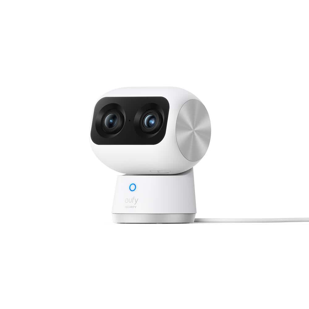 Anker Eufy Security IndoorCam S350 防犯カメラ eufy S350 WiFi IndoorCam HardWired Pan and Tilt Security Camera