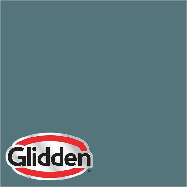Glidden Premium 5-gal. #HDGB39 Totally Teal Flat Latex Exterior Paint