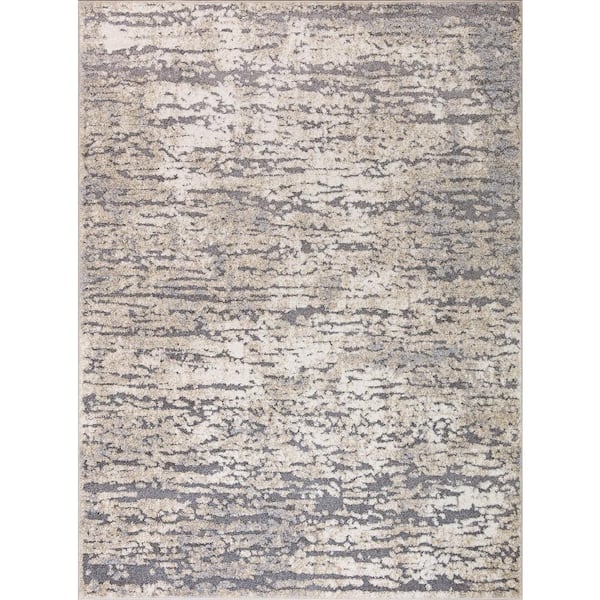 Charlotte Collection Studio Ivory 7 ft. 10 in. x 9 ft. 10 in. Area Rug