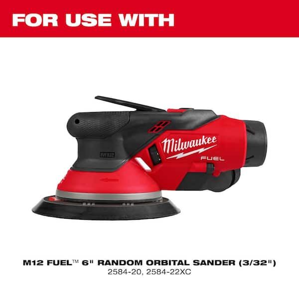 6 in. Pressure Sensitive Adhesive Sander Backing Pad - Soft