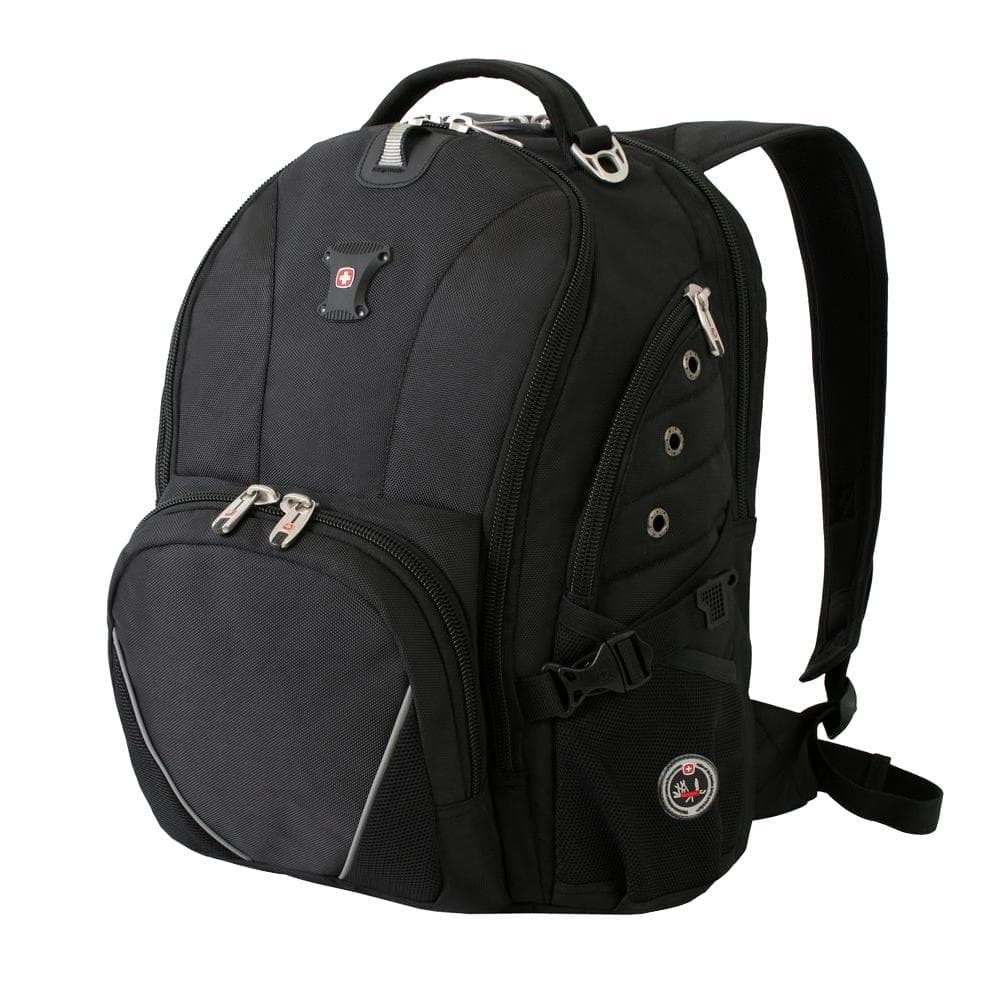 SWISSGEAR Black ScanSmart Backpack 15922215 - The Home Depot