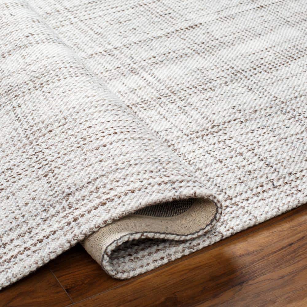 Sammy Off-White Hand-Woven Synthetic 6' x 9' Area Rug