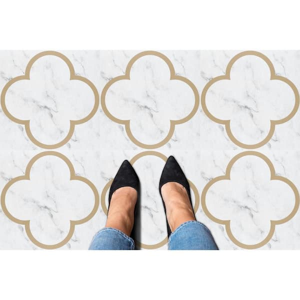 Achim Van Cleef 12-in x 12-in Peel and Stick Luxury Flooring (20-sq ft)