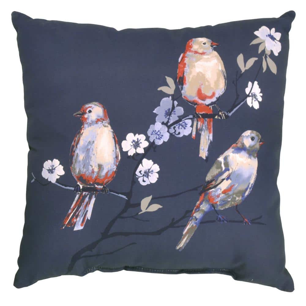 outdoor bird throw pillows