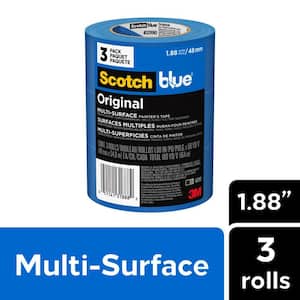 ScotchBlue 1.88 In. x 60 Yds. Original Multi-Surface Painter's Tape (3 Rolls)