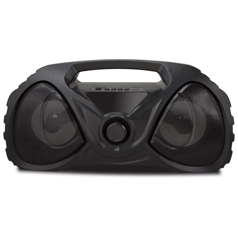 Bluetooth Boombox with LED Lights and FM Radio, Carry Handle, Color Changing LED effects, Black, price history on PriceWatchPro