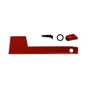 Replacement Aluminum Mailbox Flag Kit, Red