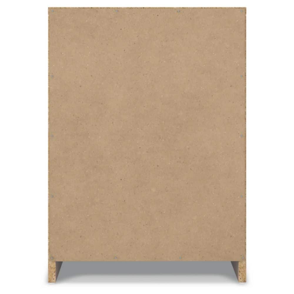 Transitional Beige 1-Drawer Nightstand with Satin Nickel Pulls