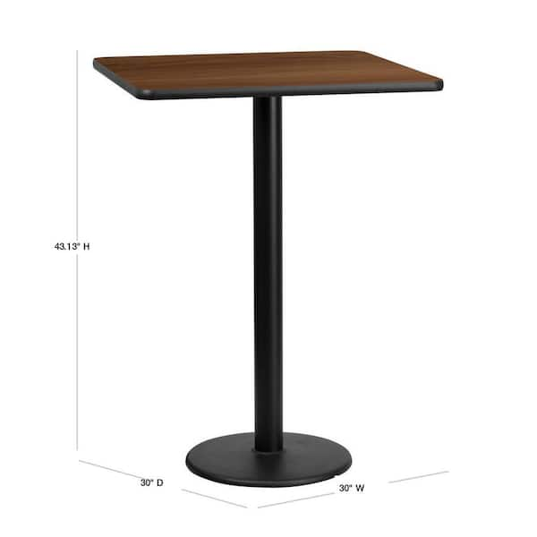 18 inch bar table