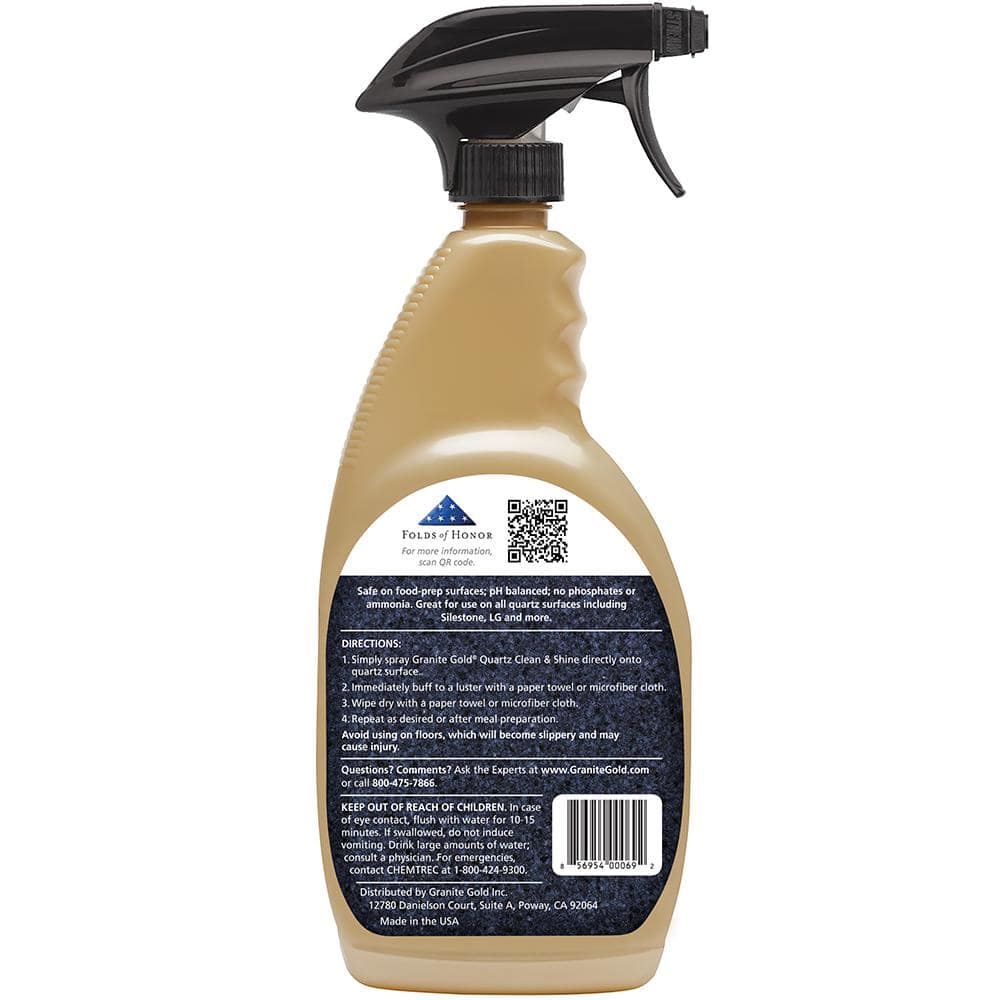 Granite Gold 24 oz Quartz Clean & Shine Spray