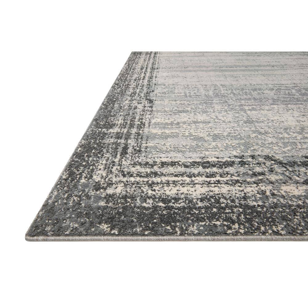 Austen Pebble Charcoal Abstract Wool-Blend 7'10" x 10'6" Area Rug