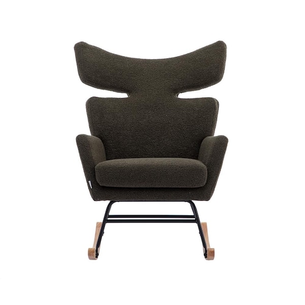 Z-joyee Rosewood Velvet Elegant Button Tufted Accent Arm Chairs Club Chair Roll Arm Living Room Cushion with Wooden Legs