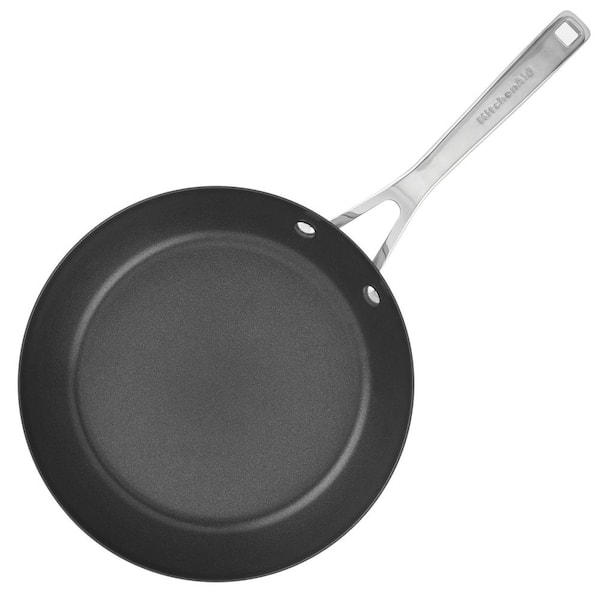8-inch Natural Fry Pan In 5-ply brushed stainless steel » NUCU® Cookware &  Bakeware