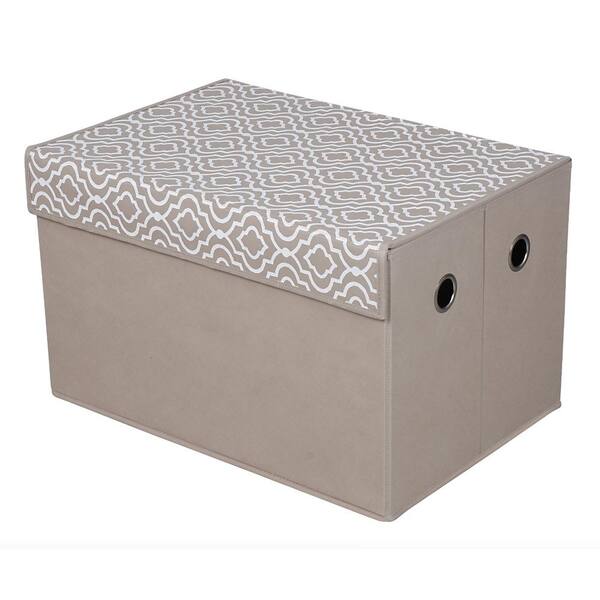 Unbranded Foldable Storage Chest- Moroccan Taupe