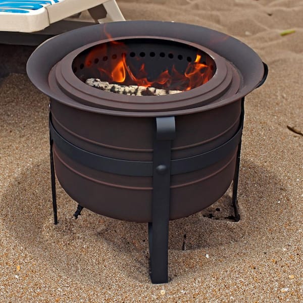 Sunnydaze Steel Cauldron-Style Smokeless Fire Pit NB-052