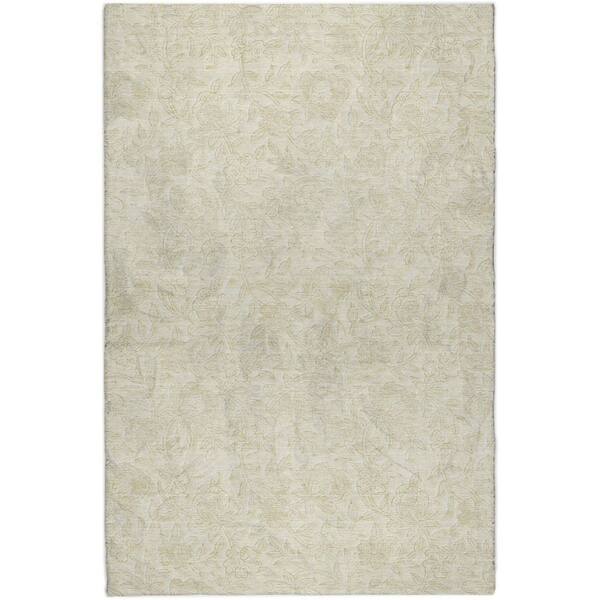 Dream Shag Premium Machine Washable Abstract ADS782 Ivory 10 ft. x 14 ft. Area Rug