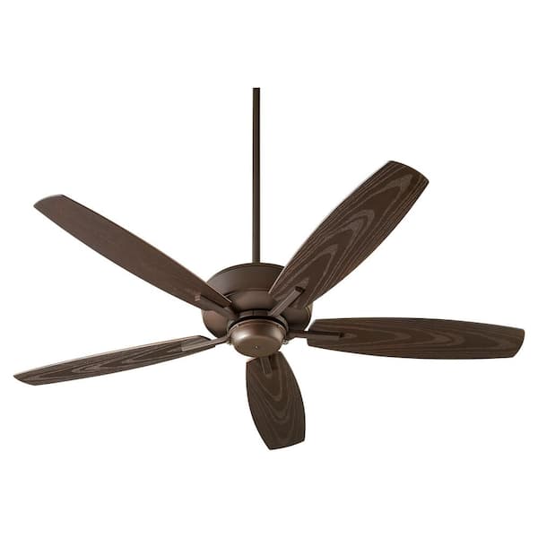 Quorum INTERNATIONAL Breeze Patio 52 in. Indoor/Outdoor Oiled Bronze Ceiling Fan