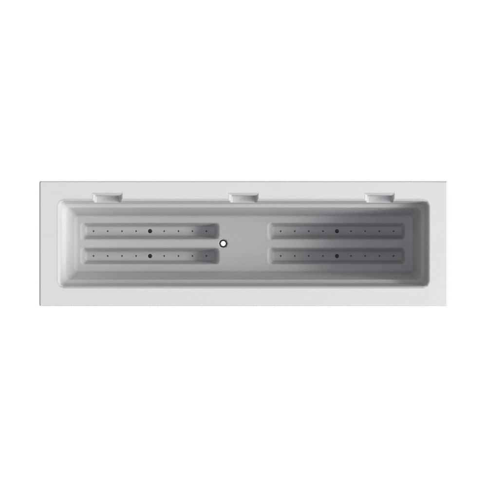 White 36" Traditional Resin Self-Watering Window Box Planter