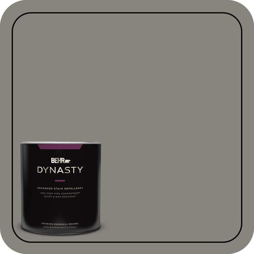 1 qt. #PPU24-07 Barnwood Gray Eggshell Enamel Interior Stain-Blocking Paint and Primer price history on PriceWatchPro