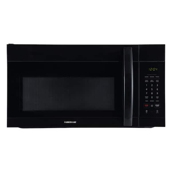 Farberware 30 in. 1.7 cu. ft. Over-the-Range Microwave in Black with Smart Sensor Cooking