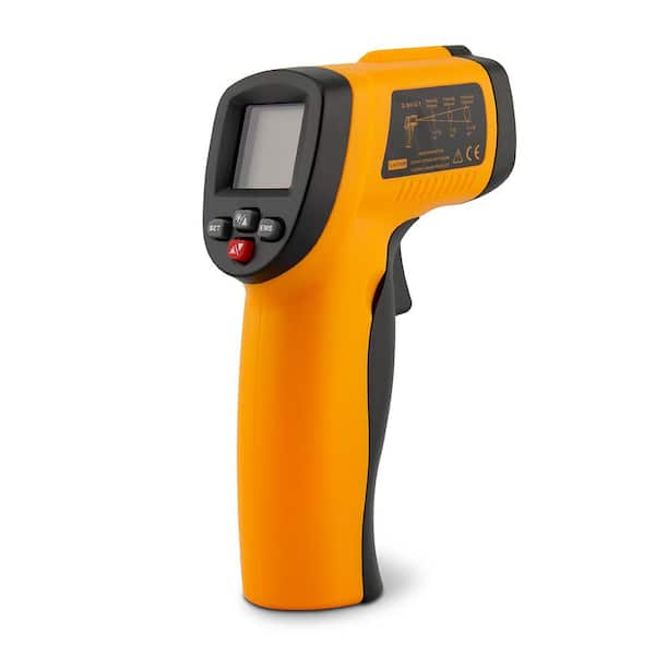 PINNACOLO Infrared Laser Thermometer for Outdoor Pizza Ovens and Outdoor  Kitchen Accessories PPO-6-06 - The Home Depot