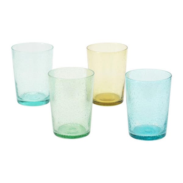 Bubble Glass Tumblers - Round
