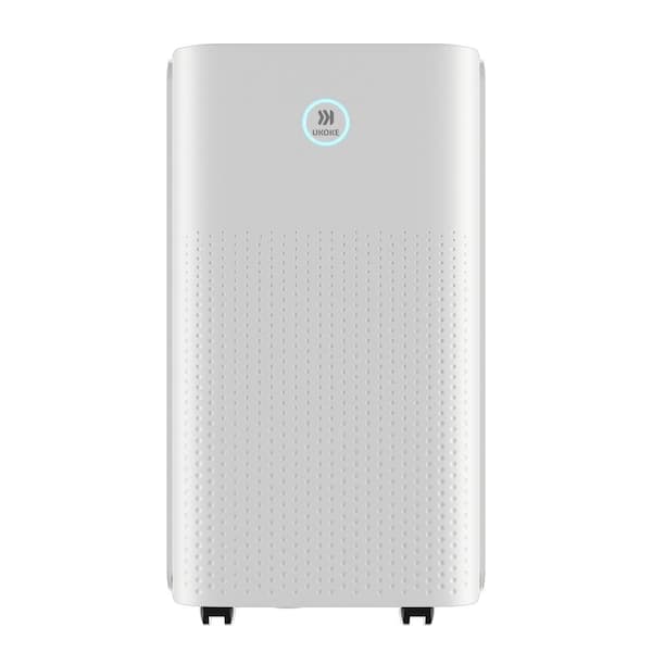 ukoke 32 pt. 1750 sq.ft. Dehumidifier Medium Spaces, Auto Drainage Whisper-Quiet, for Basements, Bedrooms, RV in. white