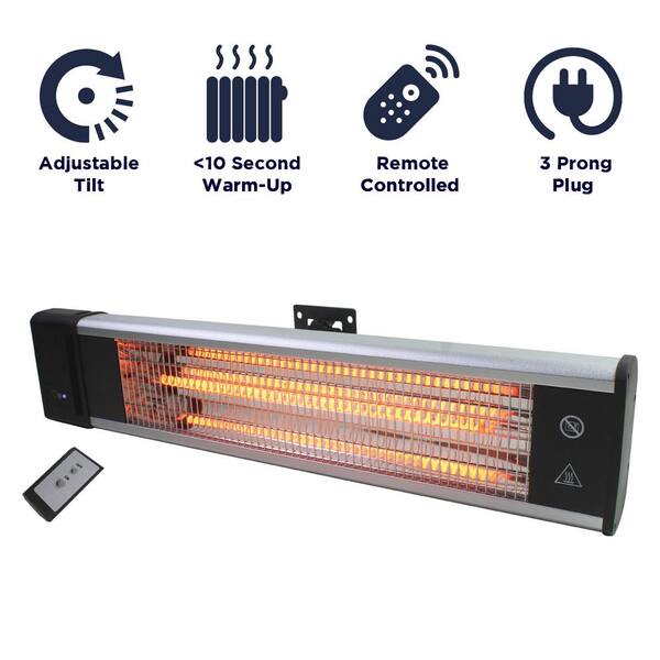 Reviews For Ma Air 1500 Watt Infrared Wall Or Ceiling Mounted Electric Patio Heater H1019 The Home Depot Ma Air 1500 Watt Infrared Wall, Ceiling Mounted Patio Heater Reviews