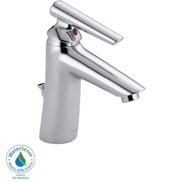 Unbranded Rizu Single Hole 1-Handle High-Arc Bathroom Faucet in Chrome-DISCONTINUED