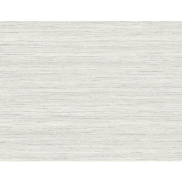 A-Street Prints Grey Shantung Slate Silk Vinyl Non-Pasted Textured Repositionable Wallpaper