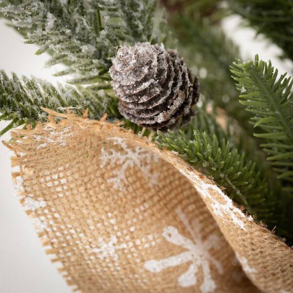 small pine cones (qty 22) with wires for decoration
