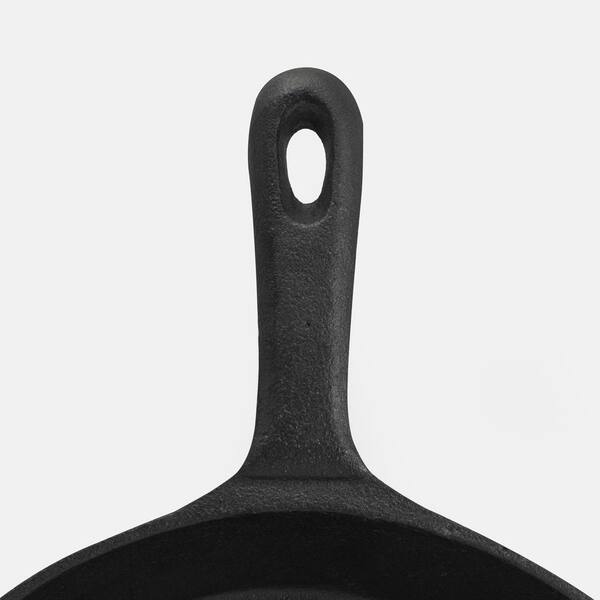 ExcelSteel 10 in. Cast Iron Skillet in Black 545 - The Home Depot
