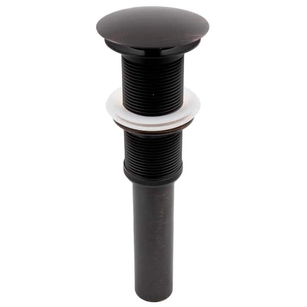 Novatto 1-5/8 in. Bathroom Vessel Vanity Sink Umbrella Drain without Overflow in Oil Rubbed Bronze