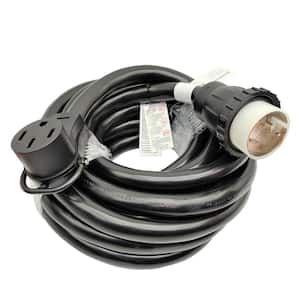 30 ft. 6/3+8/1 4-Wire RV/Marine Shore Power/EV Charging Adapter Cord 50 Amp 125-Volt/250-Volt SS2-50P(C6365) to 14-50R