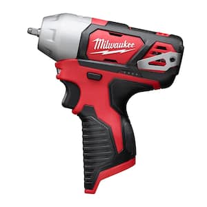 M12 12V Lithium-Ion Cordless 1/4 in. Impact Wrench (Tool-Only)