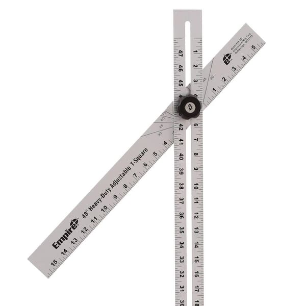 Empire 48 in. Adjustable T Square 419 48 The Home Depot