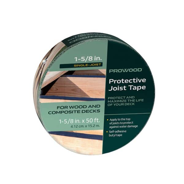 Black Butyl Joist Tape 1-5/8-in x 50-ft