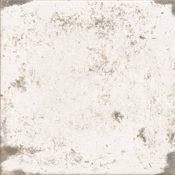 EMSER TILE Rhapsody White 12.99 in. x 12.99 in. Porcelain Floor and Wall Tile (10.55 sq. ft. / case)